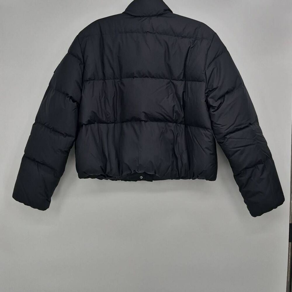 Athleta Summit Cropped Black Puffer Jacket Size XL - Picture 4 of 10